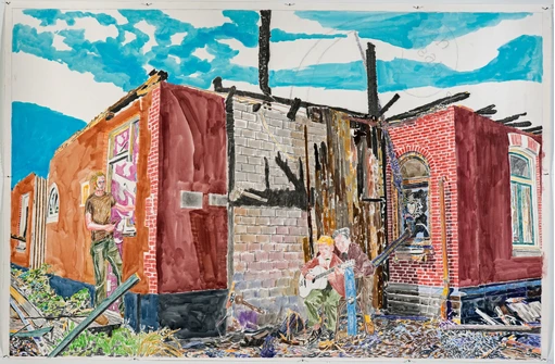 Burnt Home 4