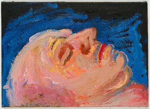 Dad, oil on linen, 25 x 35 cm, 1990.