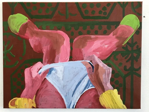 Oil on linen, 50 x 65 cm.