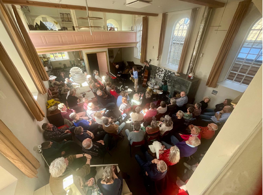 The church was packed
