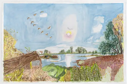 pro.707.08_bertus_en_annaliese_bij_de_elbe_100_x_150_cm_kleurpotlood_en_aquarel_op_papier_2024.webp
